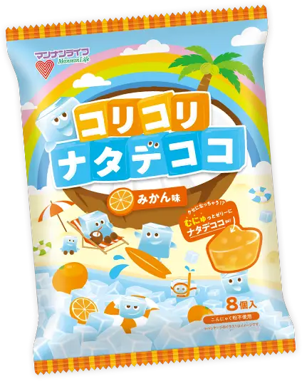 コリコリナタデココ みかん味