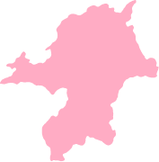 福岡県シルエット