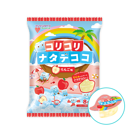 コリコリナタデココ りんご味